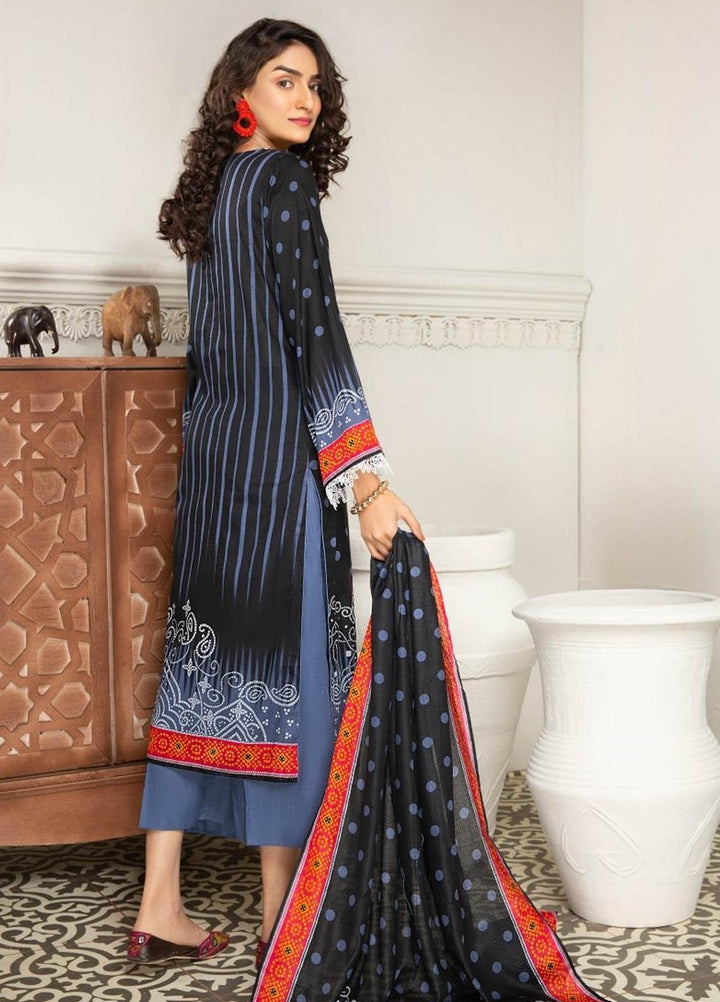 Ittehad Textiles Printed Lawn Suits Unstitched 3 Piece IT21R LF-RHT-21714B - Summer Collection