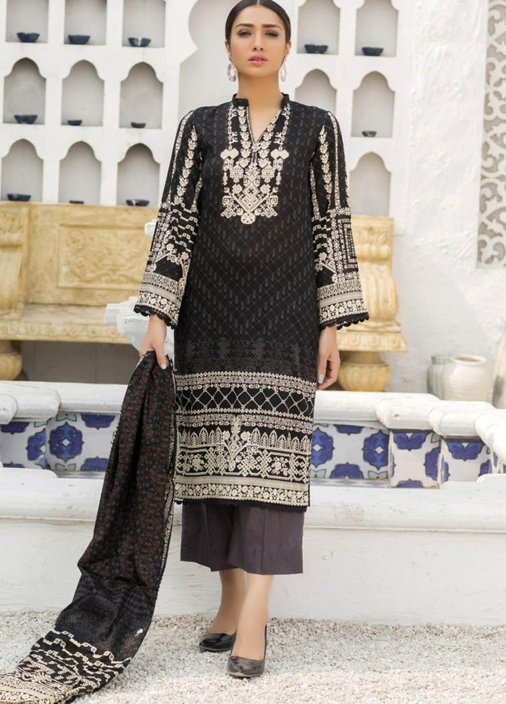 Ittehad Textiles Printed Lawn Suits Unstitched 3 Piece IT21R LF-RHT-21716B - Summer Collection