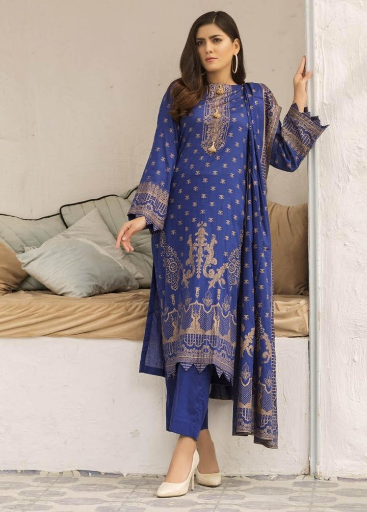 Ittehad Textiles Printed Lawn Suits Unstitched 3 Piece IT21R LF-RHT-21718A - Summer Collection