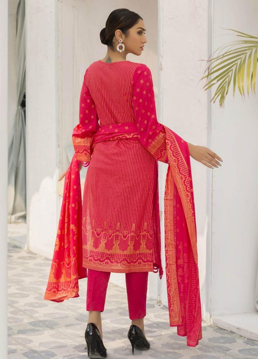 Ittehad Textiles Printed Lawn Suits Unstitched 3 Piece IT21R LF-RHT-21718B - Summer Collection