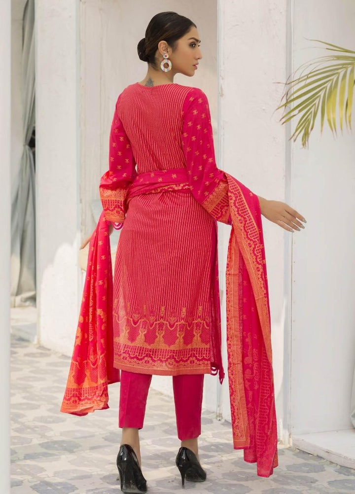 Ittehad Textiles Printed Lawn Suits Unstitched 3 Piece IT21R LF-RHT-21718B - Summer Collection