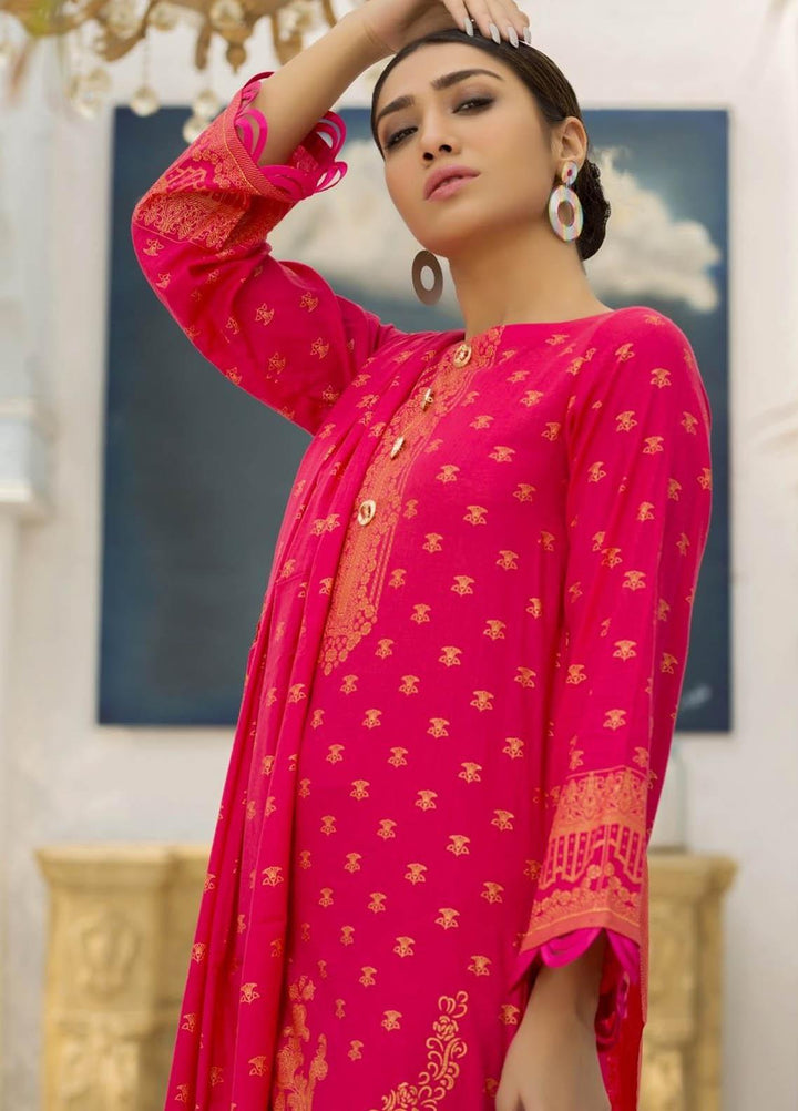 Ittehad Textiles Printed Lawn Suits Unstitched 3 Piece IT21R LF-RHT-21718B - Summer Collection