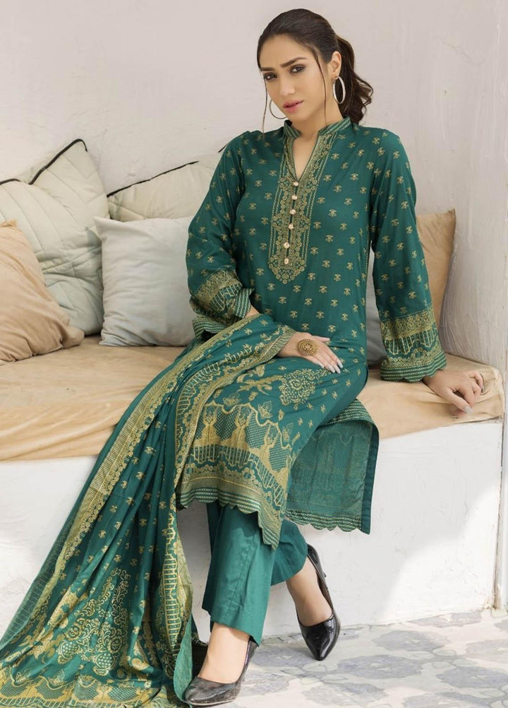 Ittehad Textiles Printed Lawn Suits Unstitched 3 Piece IT21R LF-RHT-21718C - Summer Collection