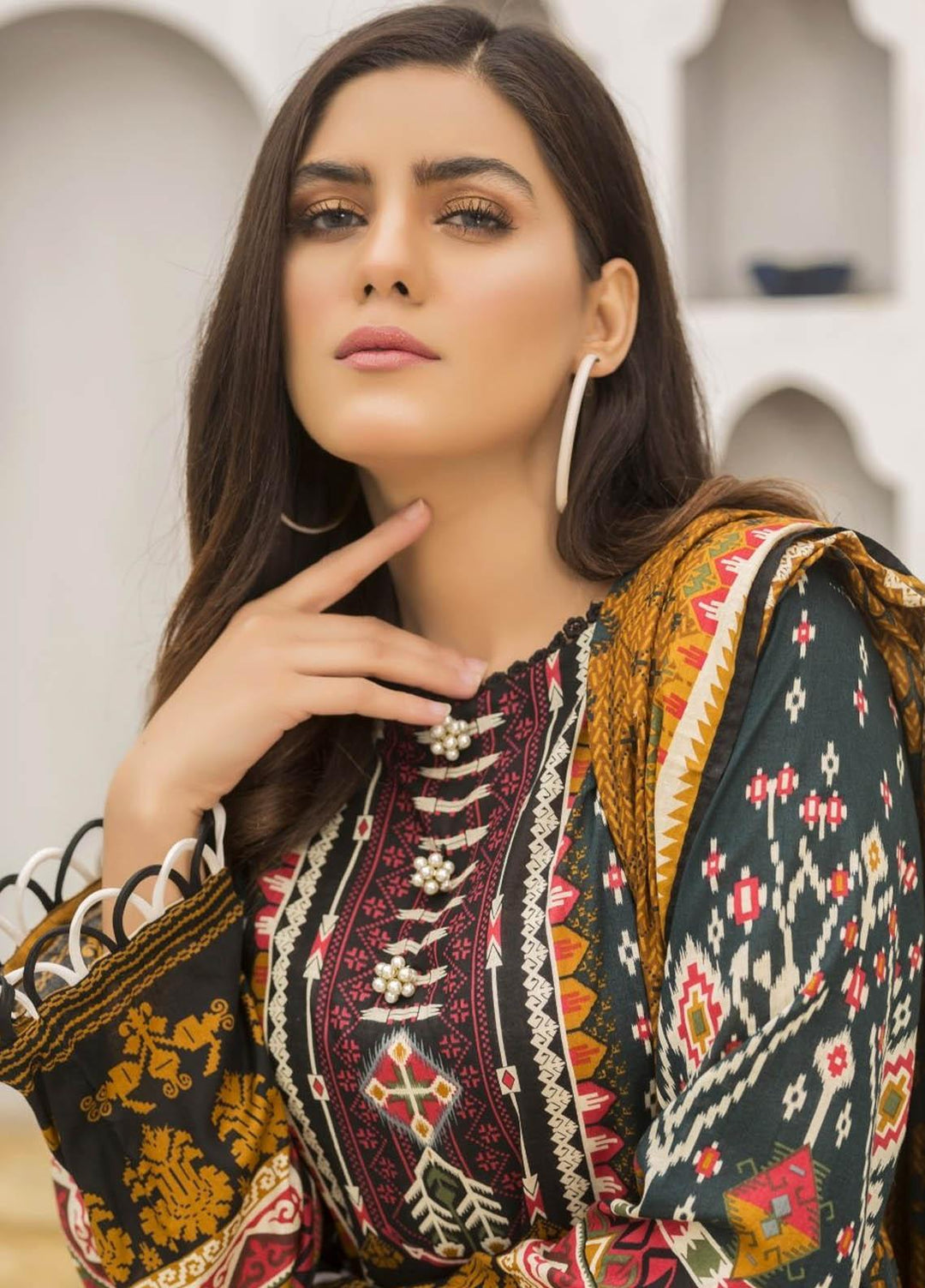 Ittehad Textiles Printed Lawn Suits Unstitched 3 Piece IT21R LF-RHT-21719B - Summer Collection