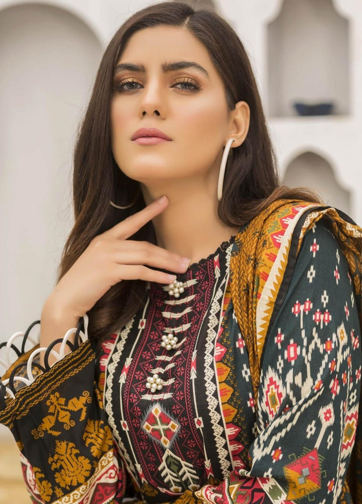 Ittehad Textiles Printed Lawn Suits Unstitched 3 Piece IT21R LF-RHT-21719B - Summer Collection