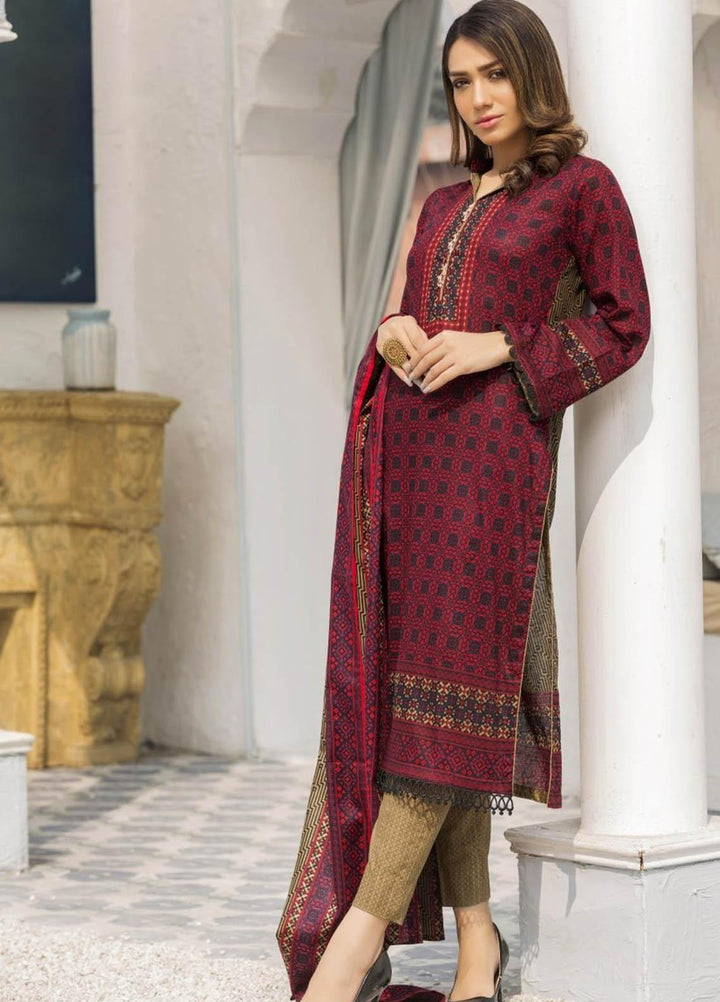 Ittehad Textiles Printed Lawn Suits Unstitched 3 Piece IT21R LF-RHT-21720A - Summer Collection