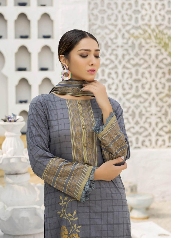 Ittehad Textiles Printed Lawn Suits Unstitched 3 Piece IT21R LF-RHT-21721B - Summer Collection