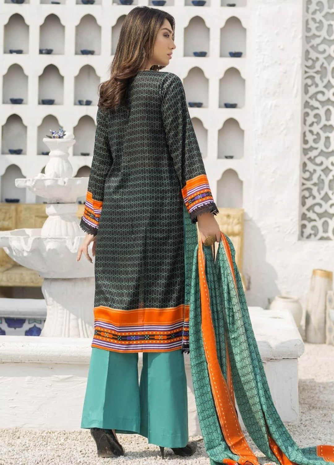 Ittehad Textiles Printed Lawn Suits Unstitched 3 Piece IT21R LF-RHT-21722B - Summer Collection
