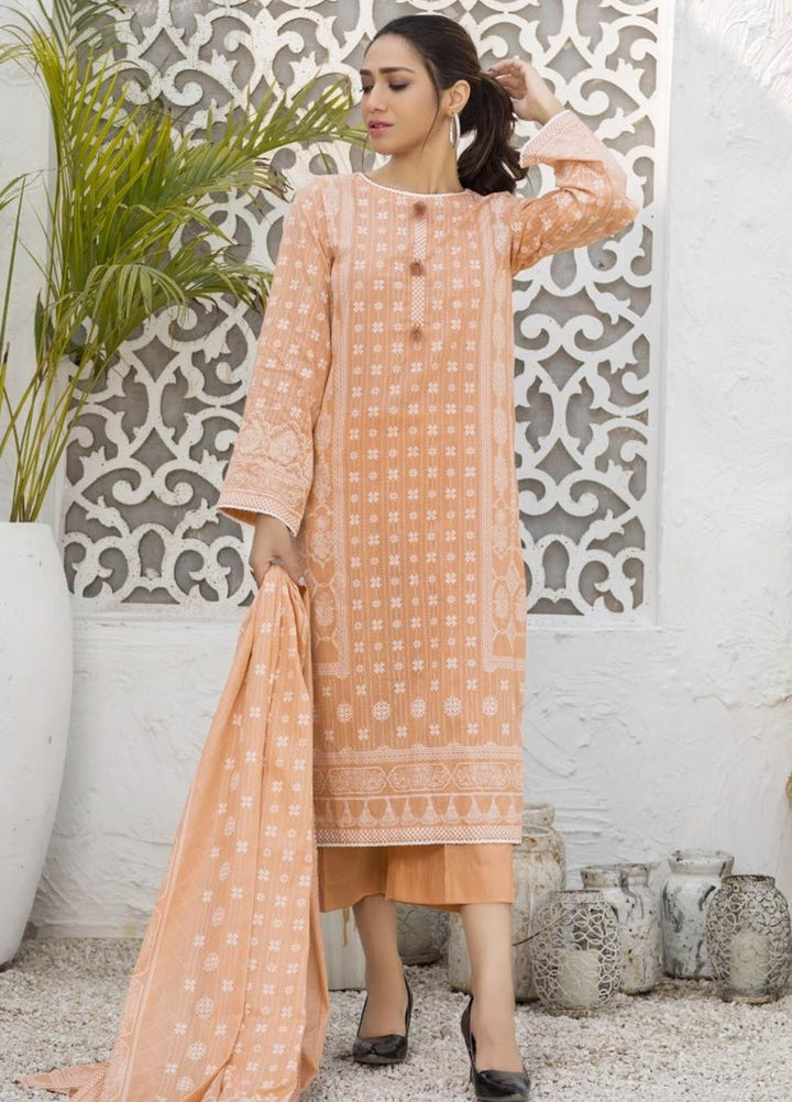 Ittehad Textiles Printed Lawn Suits Unstitched 3 Piece IT21R LF-RHT-21724A - Summer Collection