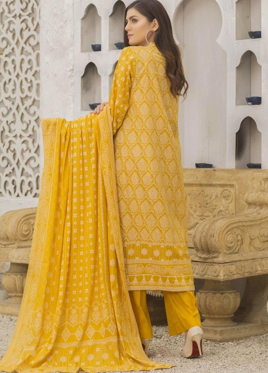 Ittehad Textiles Printed Lawn Suits Unstitched 3 Piece IT21R LF-RHT-21724B - Summer Collection