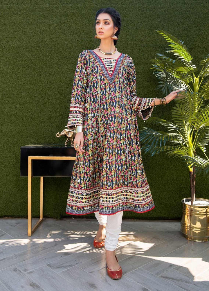 Rahat by Ittehad Textiles Printed Lawn  Unstitched Kurties ITD21RK 21501A - Summer Collection