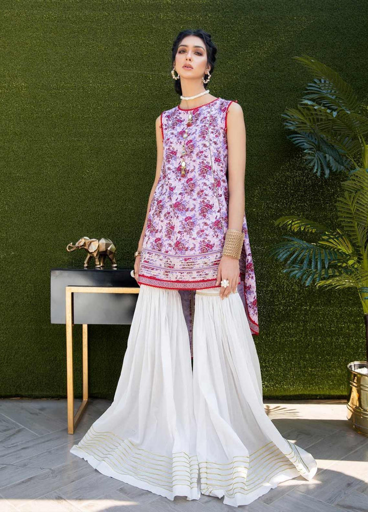 Rahat by Ittehad Textiles Printed Lawn  Unstitched Kurties ITD21RK 21502C - Summer Collection