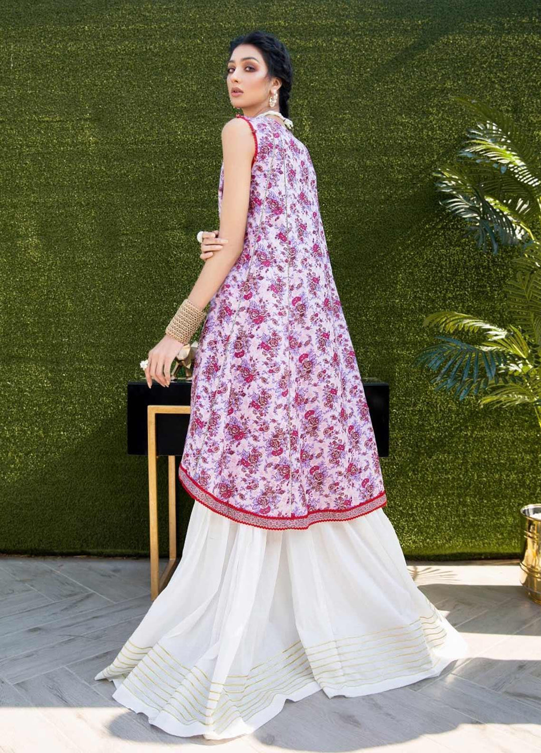 Rahat by Ittehad Textiles Printed Lawn  Unstitched Kurties ITD21RK 21502C - Summer Collection