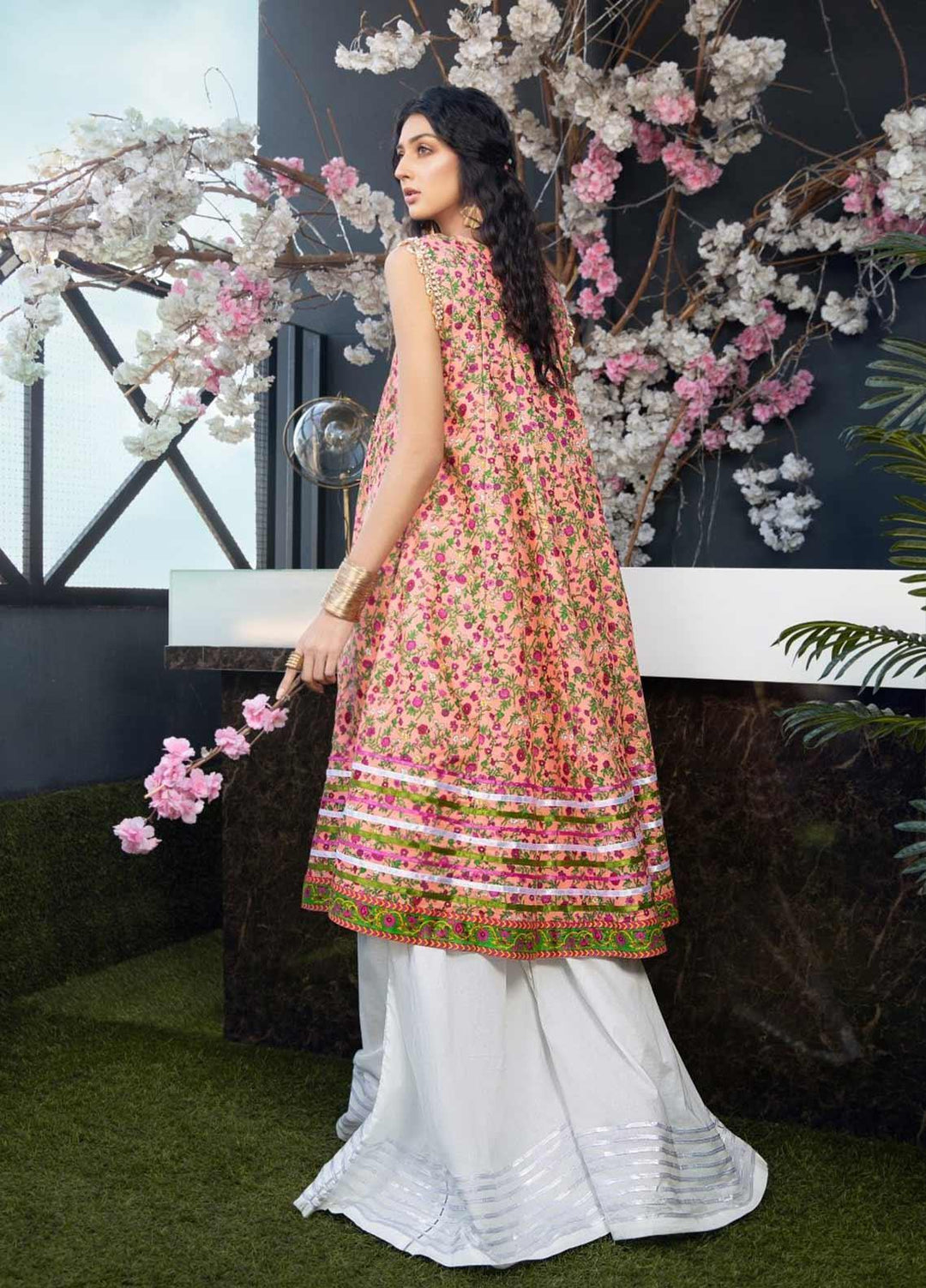 Rahat by Ittehad Textiles Printed Lawn  Unstitched Kurties ITD21RK 21504A - Summer Collection