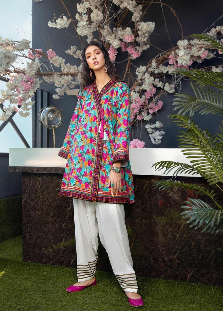 Rahat by Ittehad Textiles Printed Lawn  Unstitched Kurties ITD21RK 21505B - Summer Collection