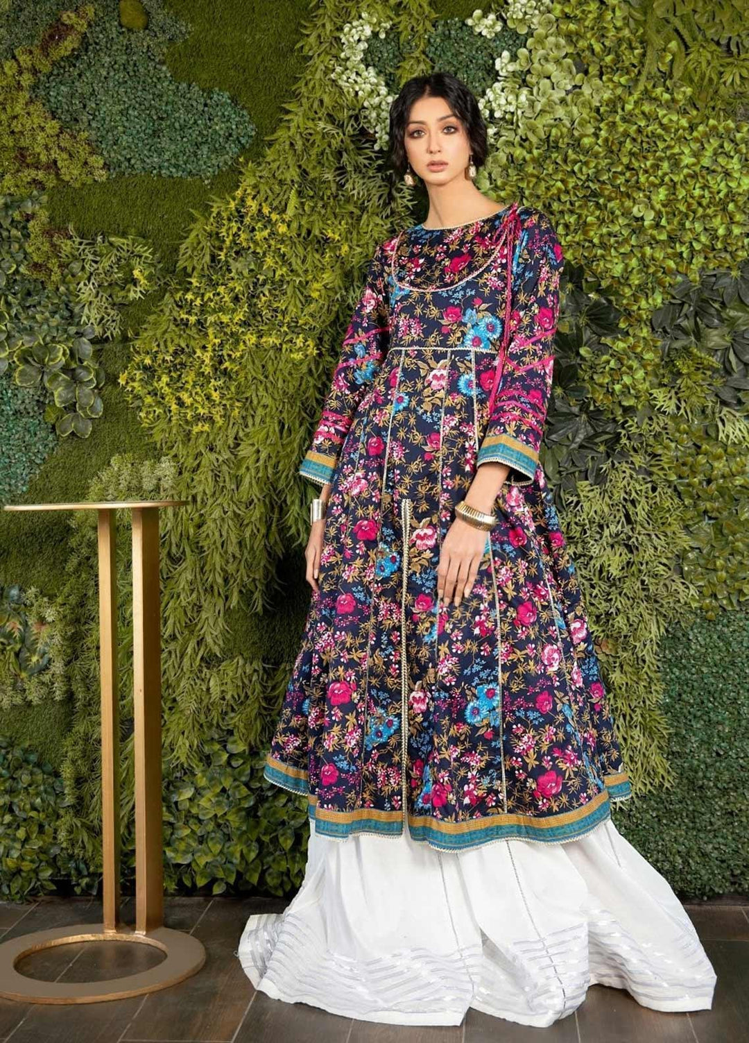 Rahat by Ittehad Textiles Printed Lawn  Unstitched Kurties ITD21RK 21507C - Summer Collection