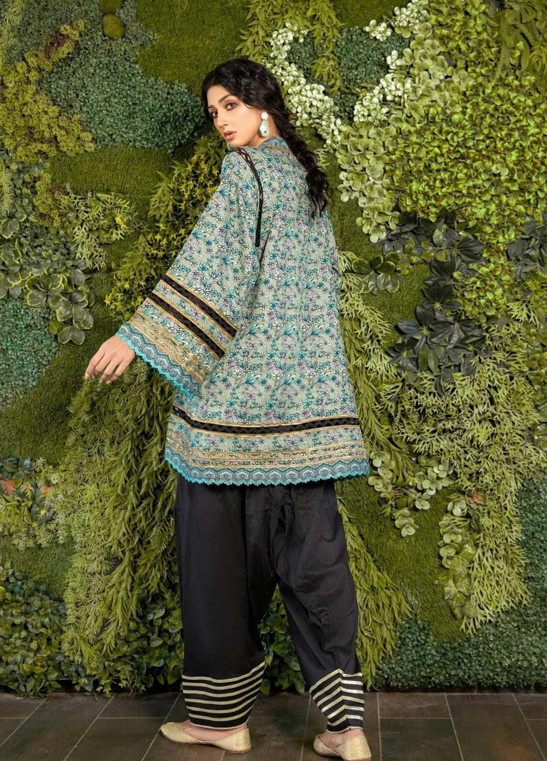 Rahat by Ittehad Textiles Printed Lawn  Unstitched Kurties ITD21RK 21508C - Summer Collection