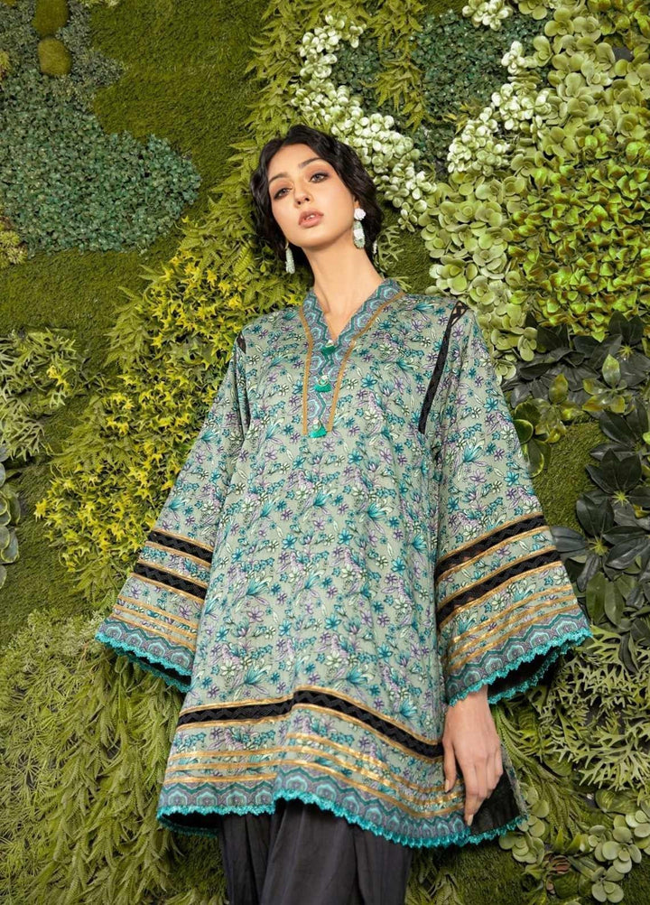 Rahat by Ittehad Textiles Printed Lawn  Unstitched Kurties ITD21RK 21508C - Summer Collection