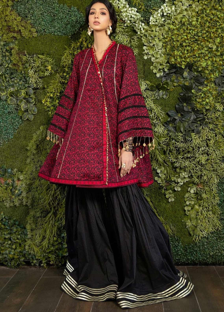 Rahat by Ittehad Textiles Printed Lawn  Unstitched Kurties ITD21RK 21510C - Summer Collection