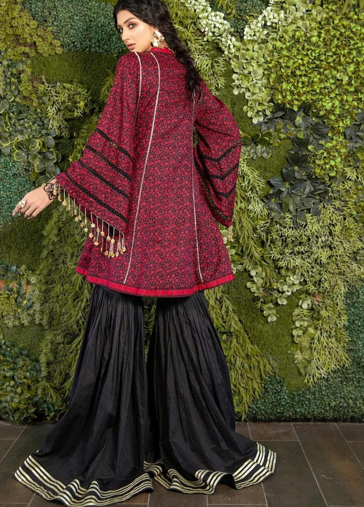 Rahat by Ittehad Textiles Printed Lawn  Unstitched Kurties ITD21RK 21510C - Summer Collection