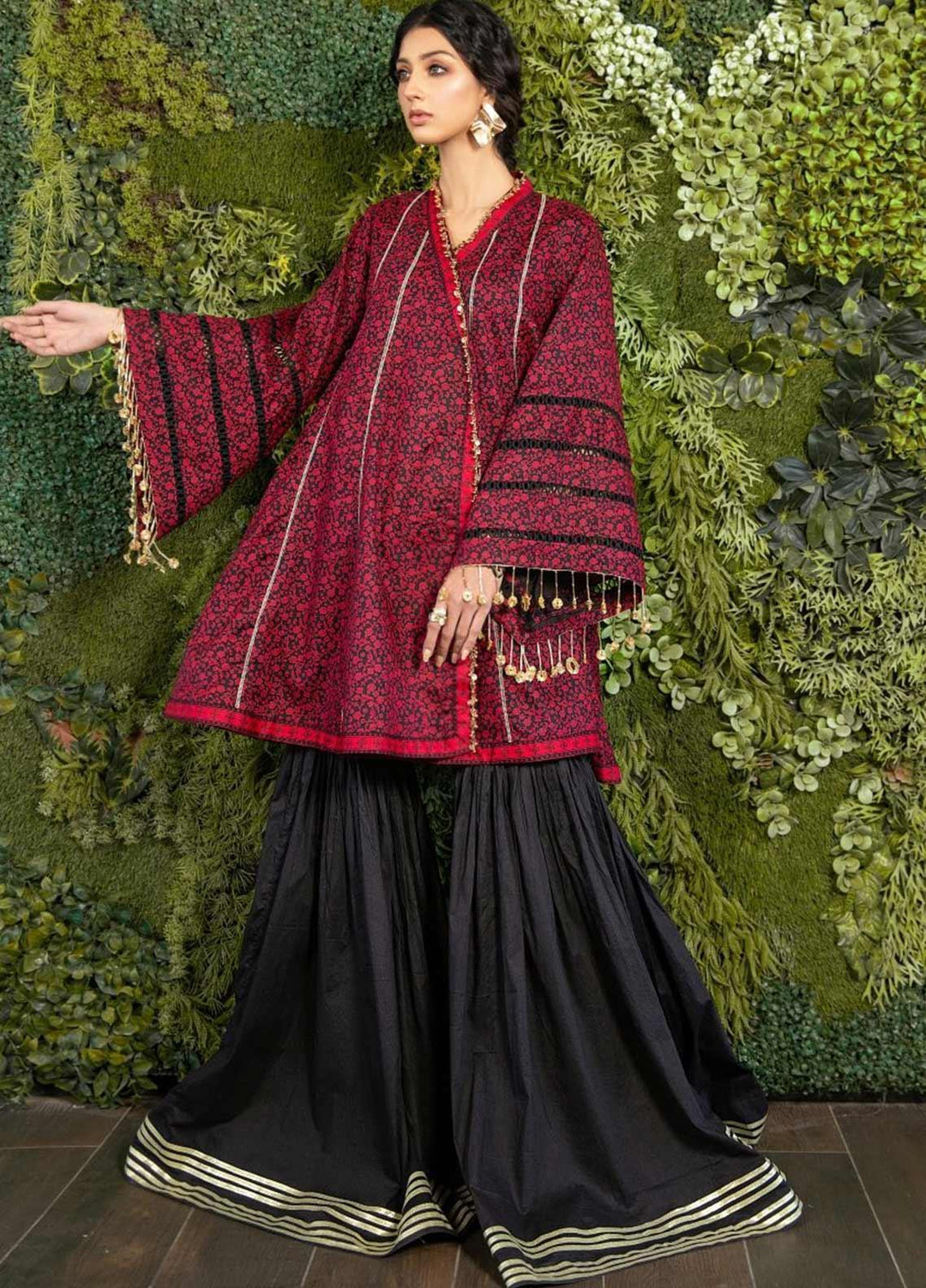 Rahat by Ittehad Textiles Printed Lawn  Unstitched Kurties ITD21RK 21510C - Summer Collection