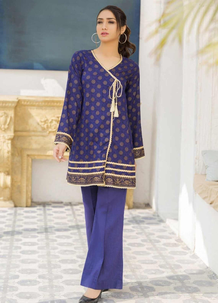 Rahat by Ittehad Textiles Printed Lawn  Unstitched Kurties ITD21RK 21512B - Summer Collection
