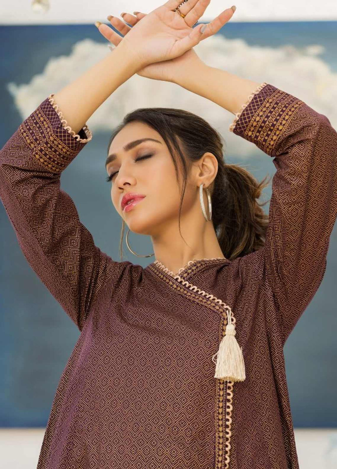 Rahat by Ittehad Textiles Printed Lawn  Unstitched Kurties ITD21RK 21512C - Summer Collection