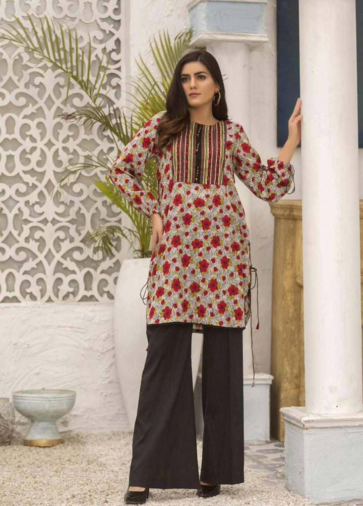 Rahat by Ittehad Textiles Printed Lawn  Unstitched Kurties ITD21RK 21514A - Summer Collection
