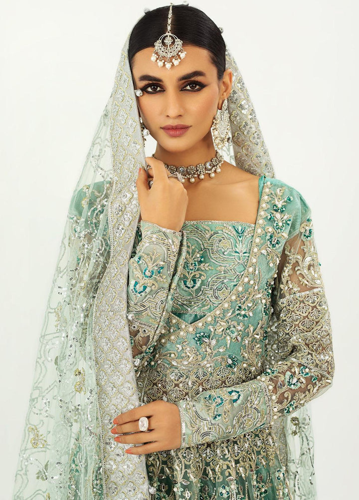 Raj Kumari By Mashq Embroidered Net Suits Unstitched 3 Piece MAQ23RK QFM0011 Deewani - Luxury Collection