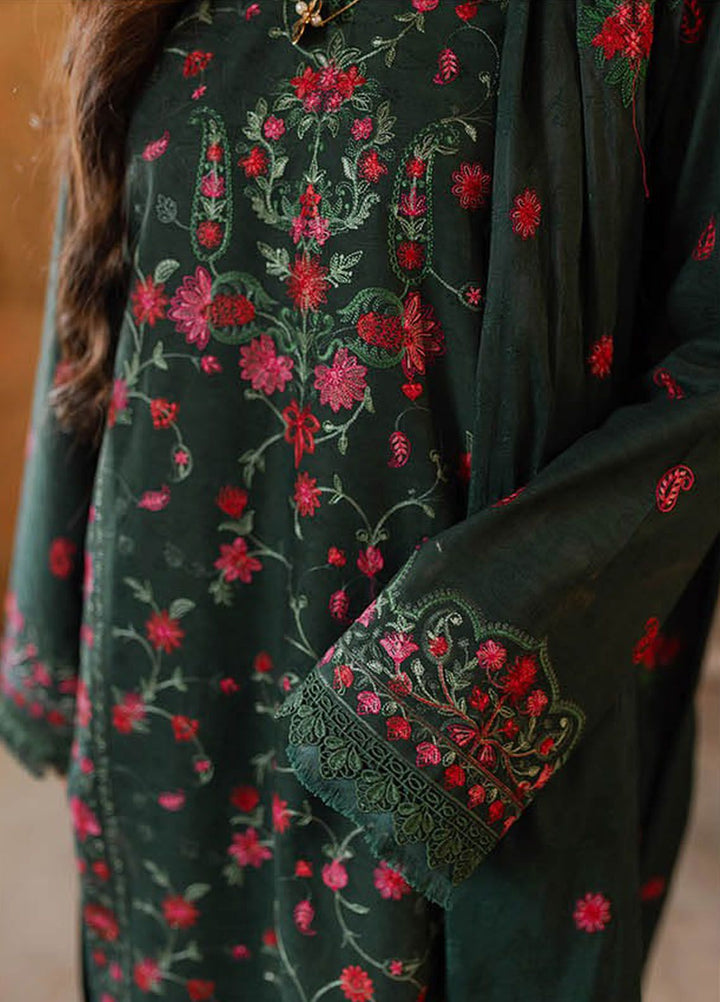 RajBari Embroidered Lawn Suit Unstitched 3 Piece RB24S 3-B - Summer Collection