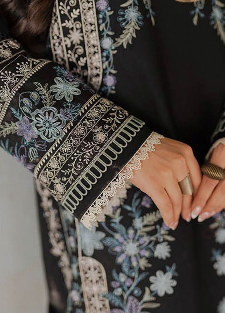 RajBari Embroidered Lawn Suit Unstitched 3 Piece RB24S 5-B - Summer Collection