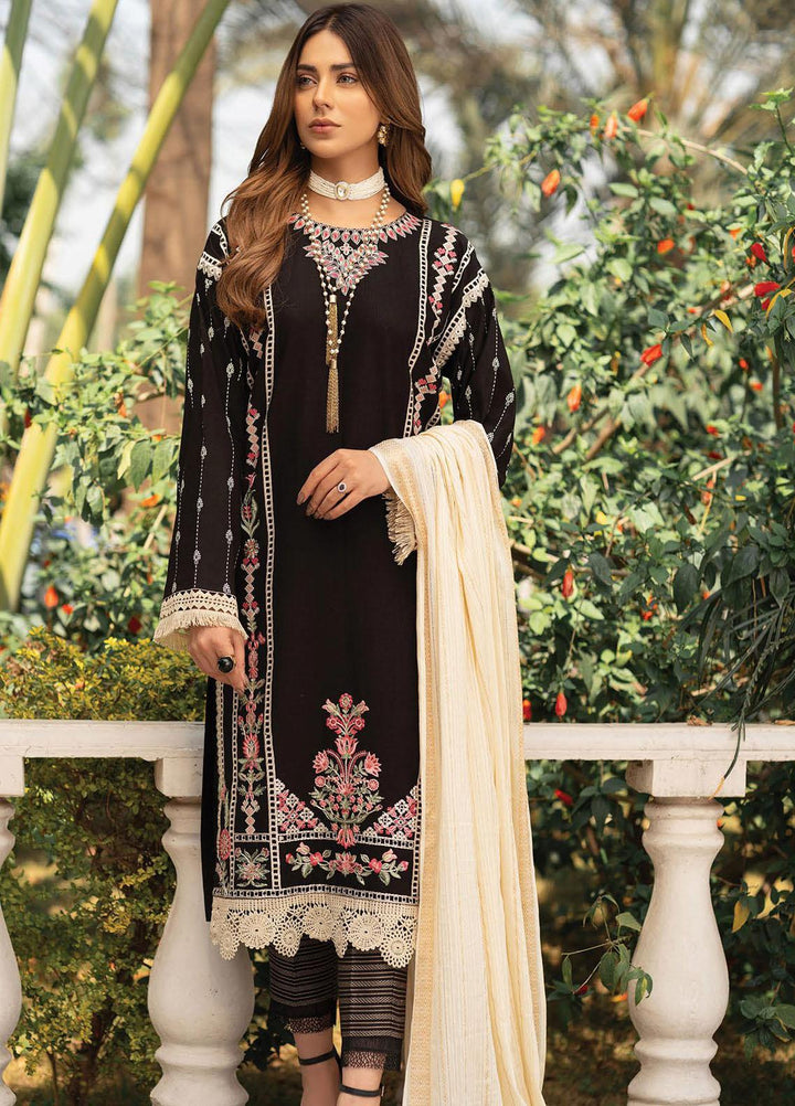 RajBari Embroidered Lawn Suits Unstitched 3 Piece RB22J 1A - Exclusive Collection