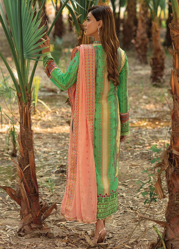 RajBari Embroidered Lawn Suits Unstitched 3 Piece RB22J 7A - Exclusive Collection