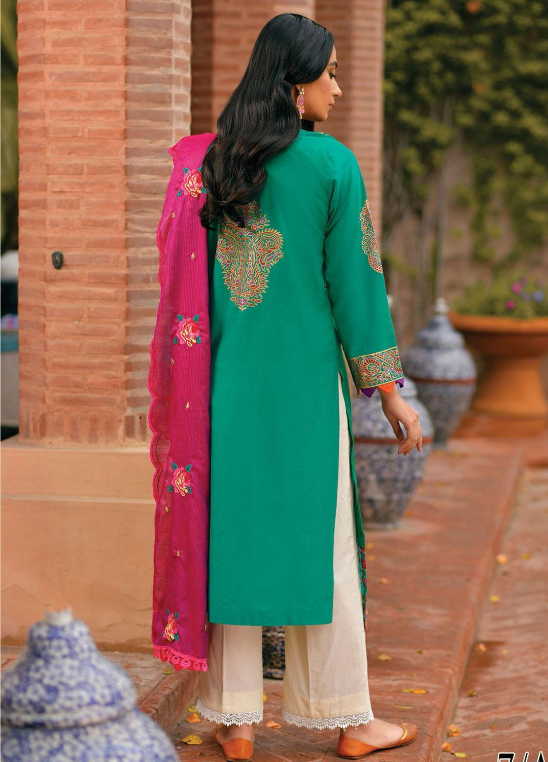 RajBari Embroidered Jacquard Suits Unstitched 3 Piece RB21F 7A - Festive Collection