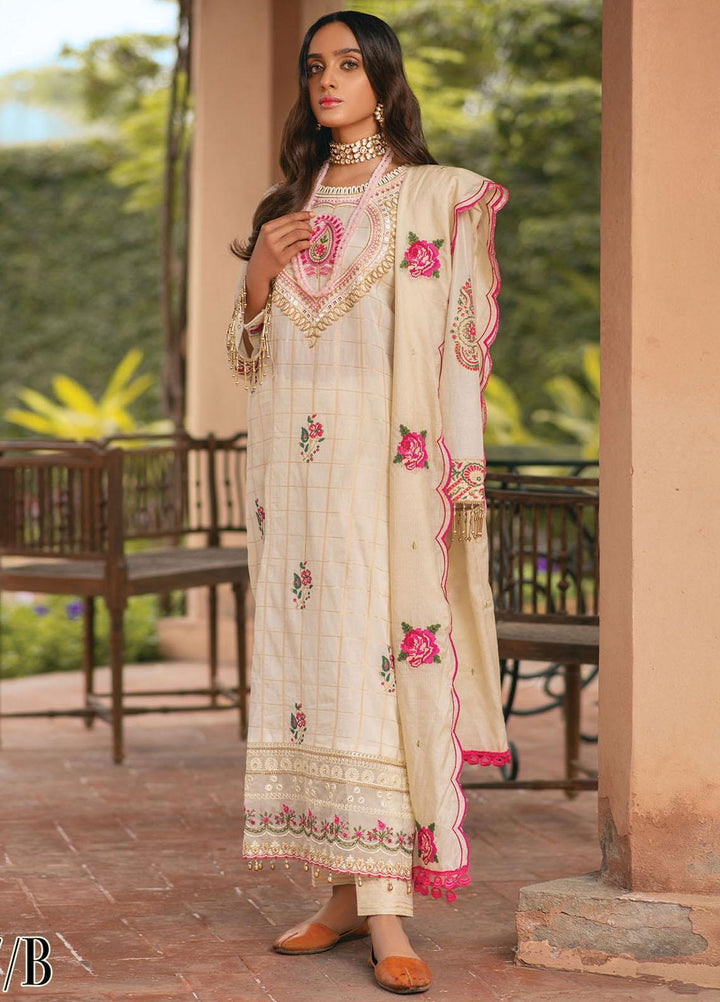 RajBari Embroidered Jacquard Suits Unstitched 3 Piece RB21F 7B - Festive Collection