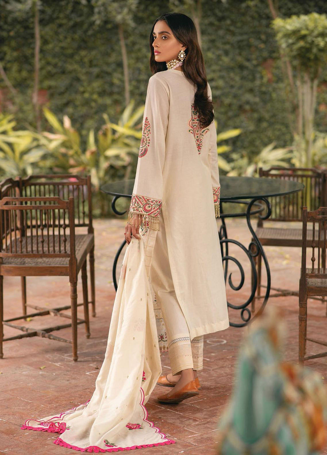 RajBari Embroidered Jacquard Suits Unstitched 3 Piece RB21F 7B - Festive Collection