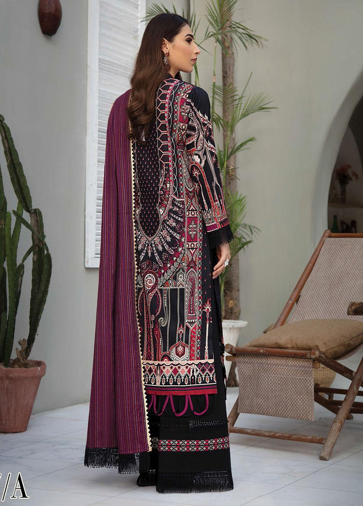 RajBari Embroidered Lawn Suits Unstitched 3 Piece RB21SS 7A - Spring / Summer Collection