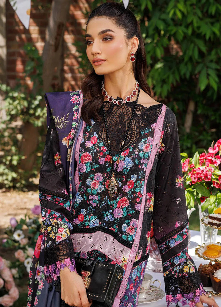 RajBari Printkari Embroidered Lawn Suit Unstitched 3 Piece RB24P 3A - Summer Collection
