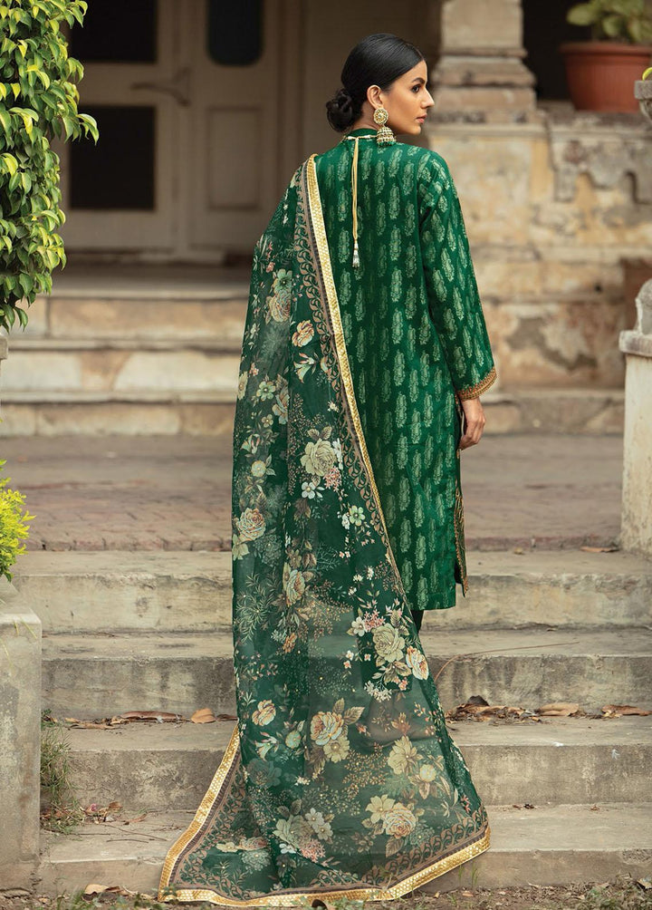 RajBari Embroidered Jacquard Suits Unstitched 3 Piece RB22SS 1A - Spring / Summer Collection
