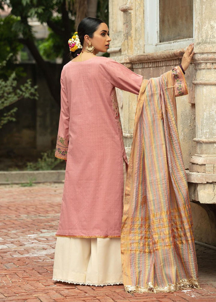 RajBari Embroidered Jacquard Suits Unstitched 3 Piece RB22SS 2B - Spring / Summer Collection