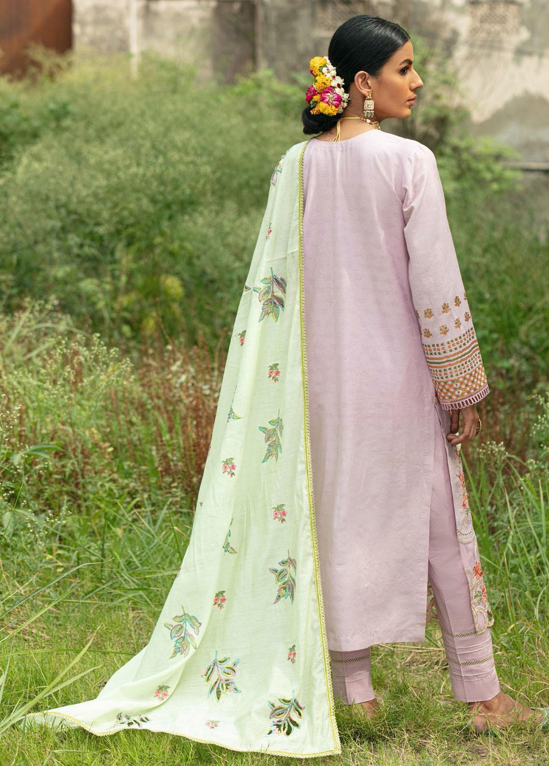 RajBari Embroidered Jacquard Suits Unstitched 3 Piece RB22SS 3A - Spring / Summer Collection