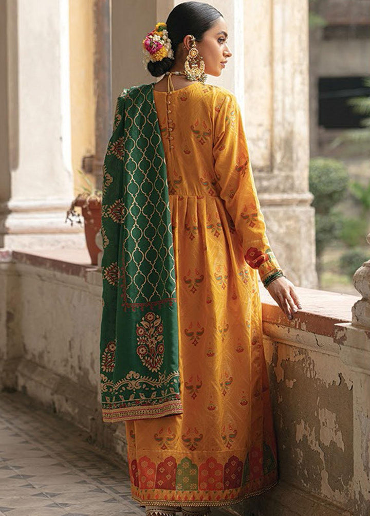 RajBari Embroidered Jacquard Suits Unstitched 3 Piece RB22SS 5A - Spring / Summer Collection