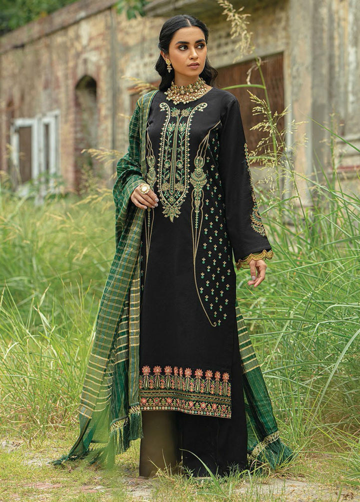 RajBari Embroidered Jacquard Suits Unstitched 3 Piece RB22SS 6A - Spring / Summer Collection