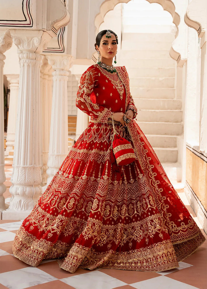 Rajwani by HM Pret Embroidered Organza 3 Piece Suit Reet