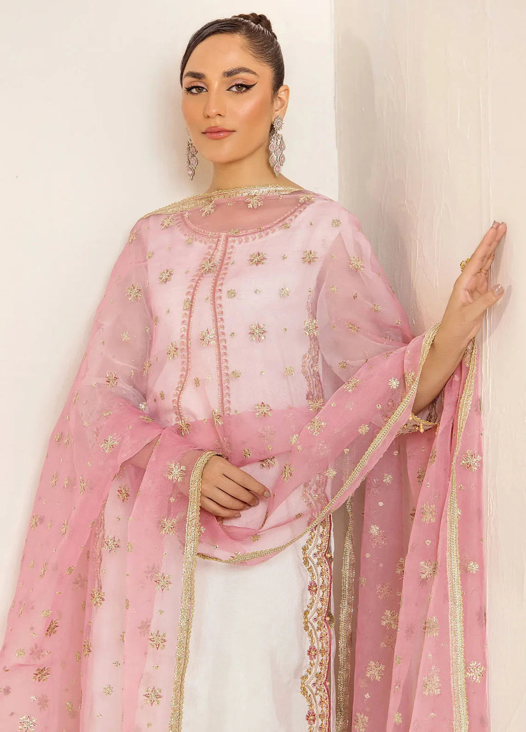 Rajwani by HM Pret Embroidered Raw Silk 3 Piece Suit Heer
