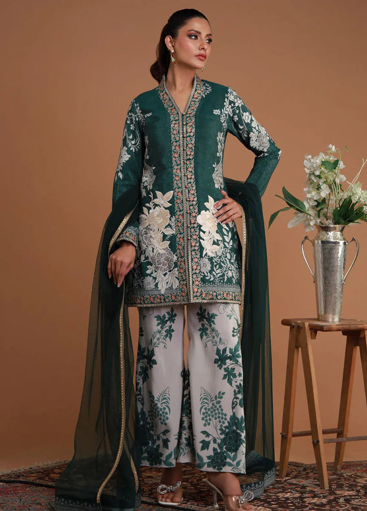 Ramadan Edit by Shamaeel Ansari Pret Embroidered Khaddi Silk 3 Piece Suit RF-10