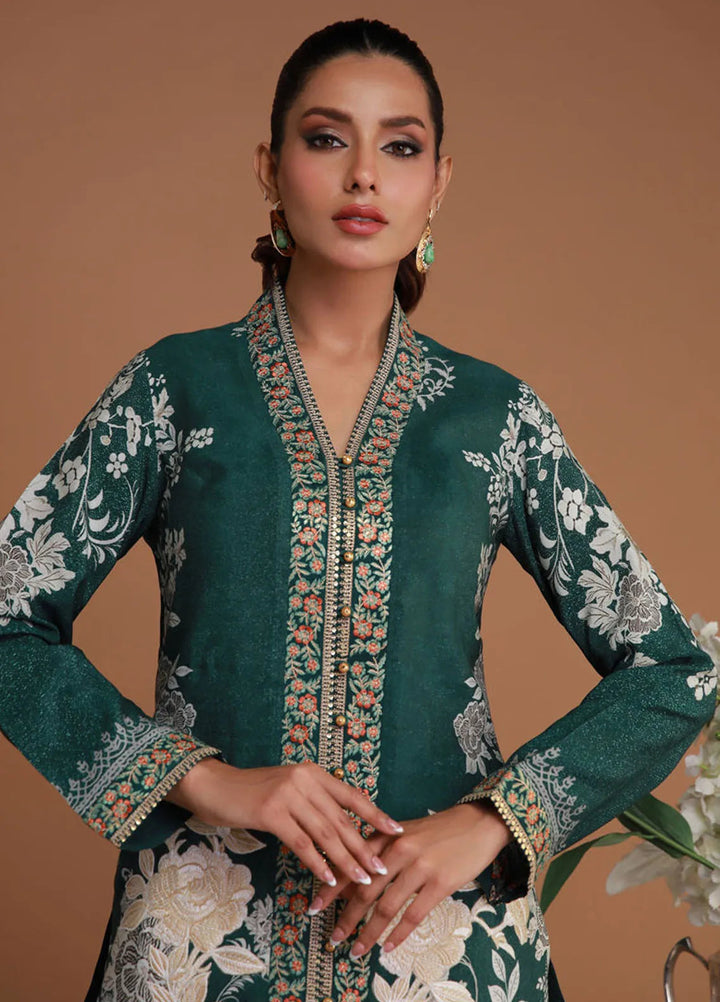 Ramadan Edit by Shamaeel Ansari Pret Embroidered Khaddi Silk 3 Piece Suit RF-10