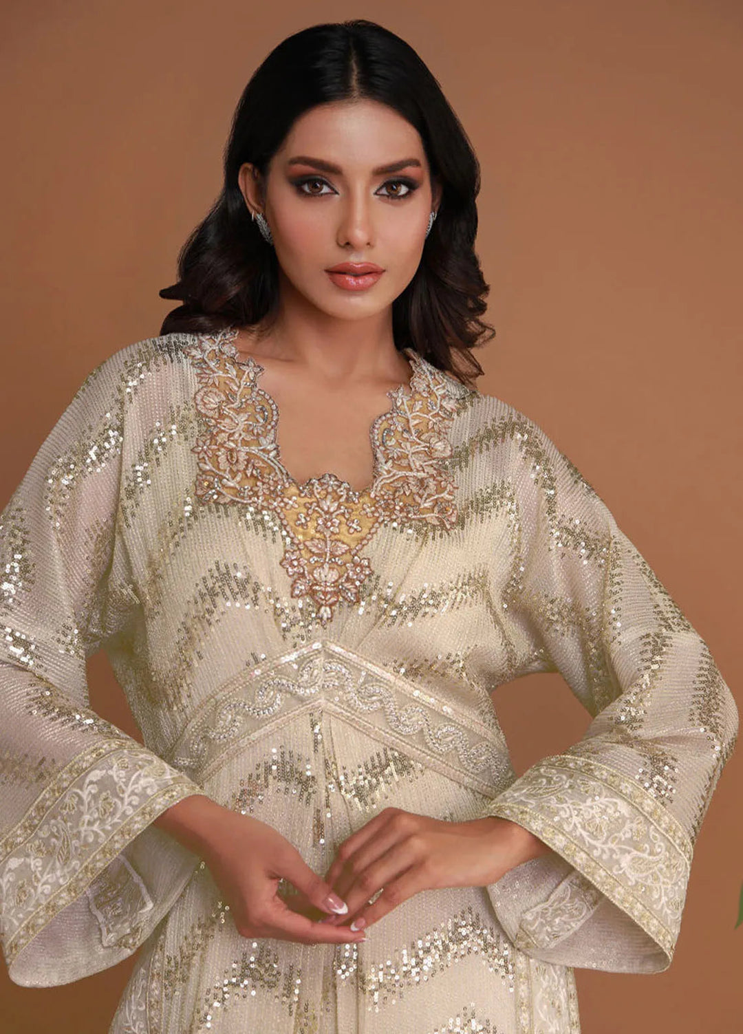 Ramadan Edit by Shamaeel Ansari Pret Embroidered Shimmer 3 Piece Suit RF-02