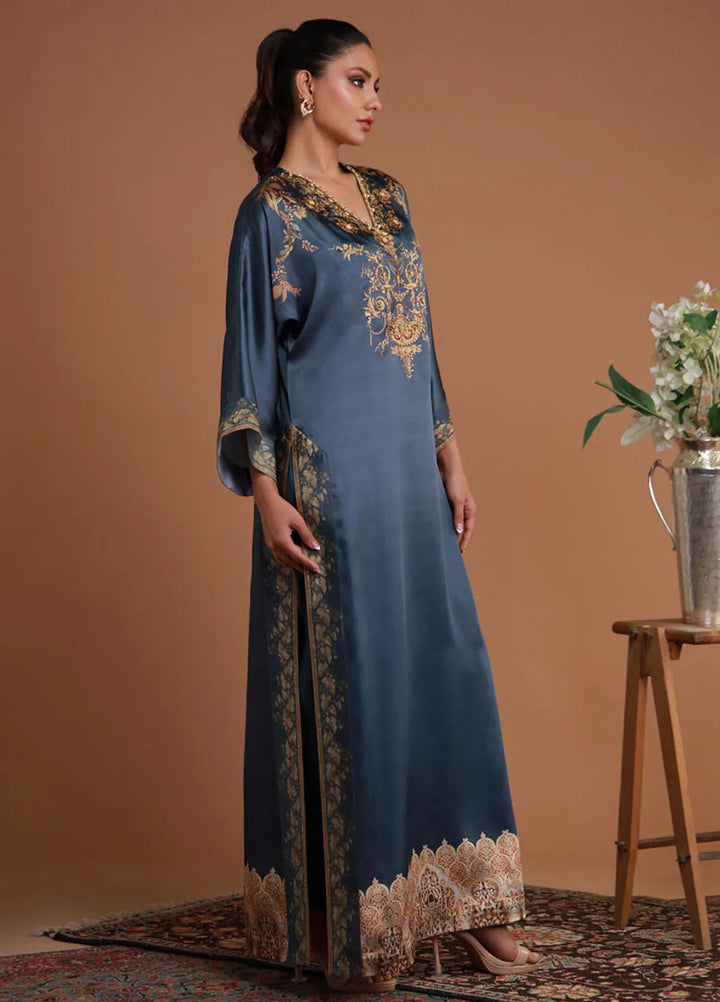 Ramadan Edit by Shamaeel Ansari Pret Embroidered Silk 3 Piece Suit RF-05