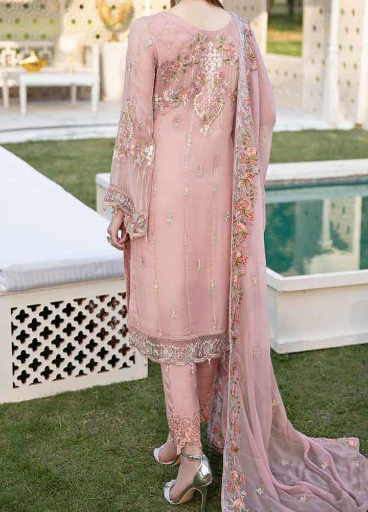 Ramsha Embroidered Chiffon Suits Unstitched 3 Piece RSH21-C20 2011 - Luxury Collection